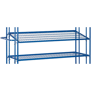 Gitter-Einlegeboden, Ladefläche 1250x610 mm, für Beistell- und Kommissionierwagen