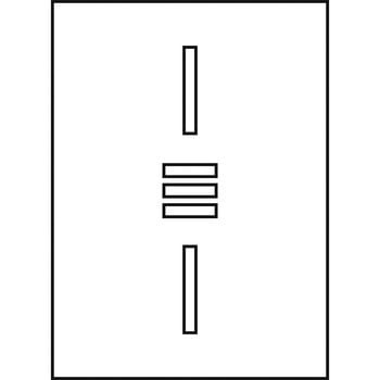 Mülltonnenverkleidung mit Klappdach - für 3 Tonnen - 2/3 Stanzung - 1.160 x 1.960 x 830 mm (HxBxT) - Korpus graualuminium - Pfosten Signalgrau