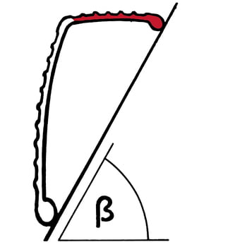 Dachleiter - Aluleiter - 7 Sprossen - Länge 1.950 - Hymer - Alu-natur