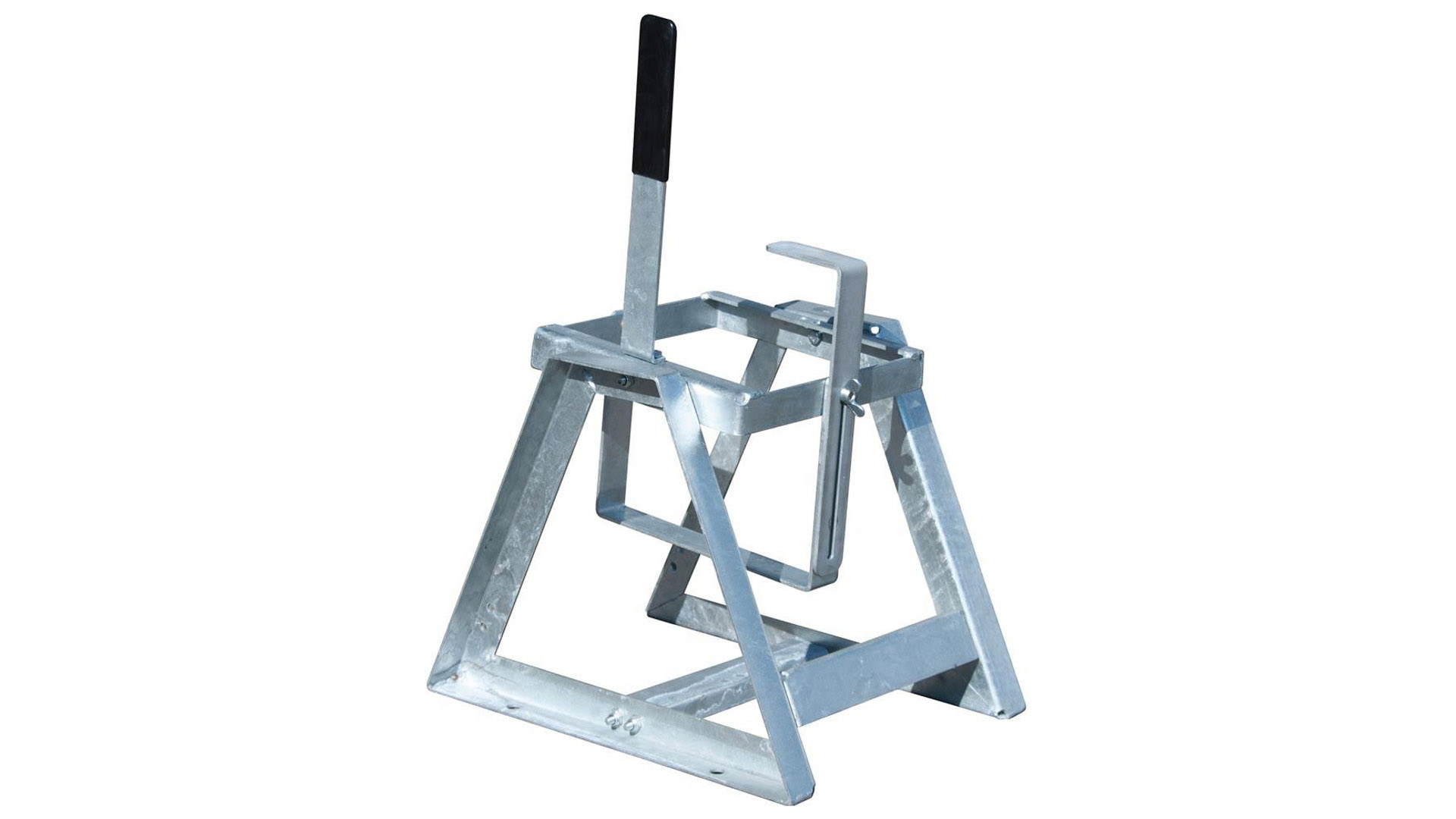 Kanister-Abfüllhilfe für 5-l-Kanister - Wandbefestigung möglich - verzinkt