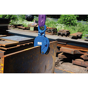 Blechgreifer, flexibel, mit Sicherheitsarretierung, Traglast 3000 kg