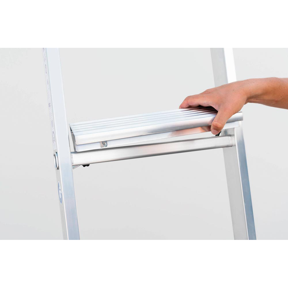 Stufenmodul für Sprossenleitern aus Alumium und GFK, Länge 356 mm