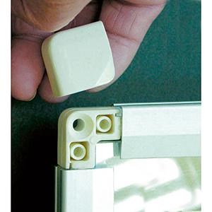 Flachspiegel mit Rahmen, Spiegelfläche BxH 600x800 mm, Rahmen BxH 640x840 mm, Gewicht 5 kg