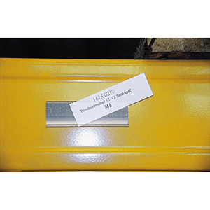 Etikettenhalter magnetisch, transparent, BxH 100x26 mm, VE 50 Stück