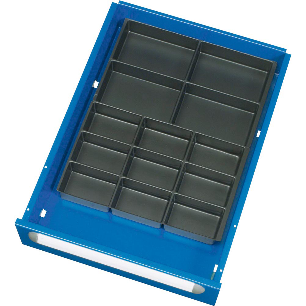 Schubl. Einteilungs-Set Front 60-90 und120-360 mm  2 Einsätze