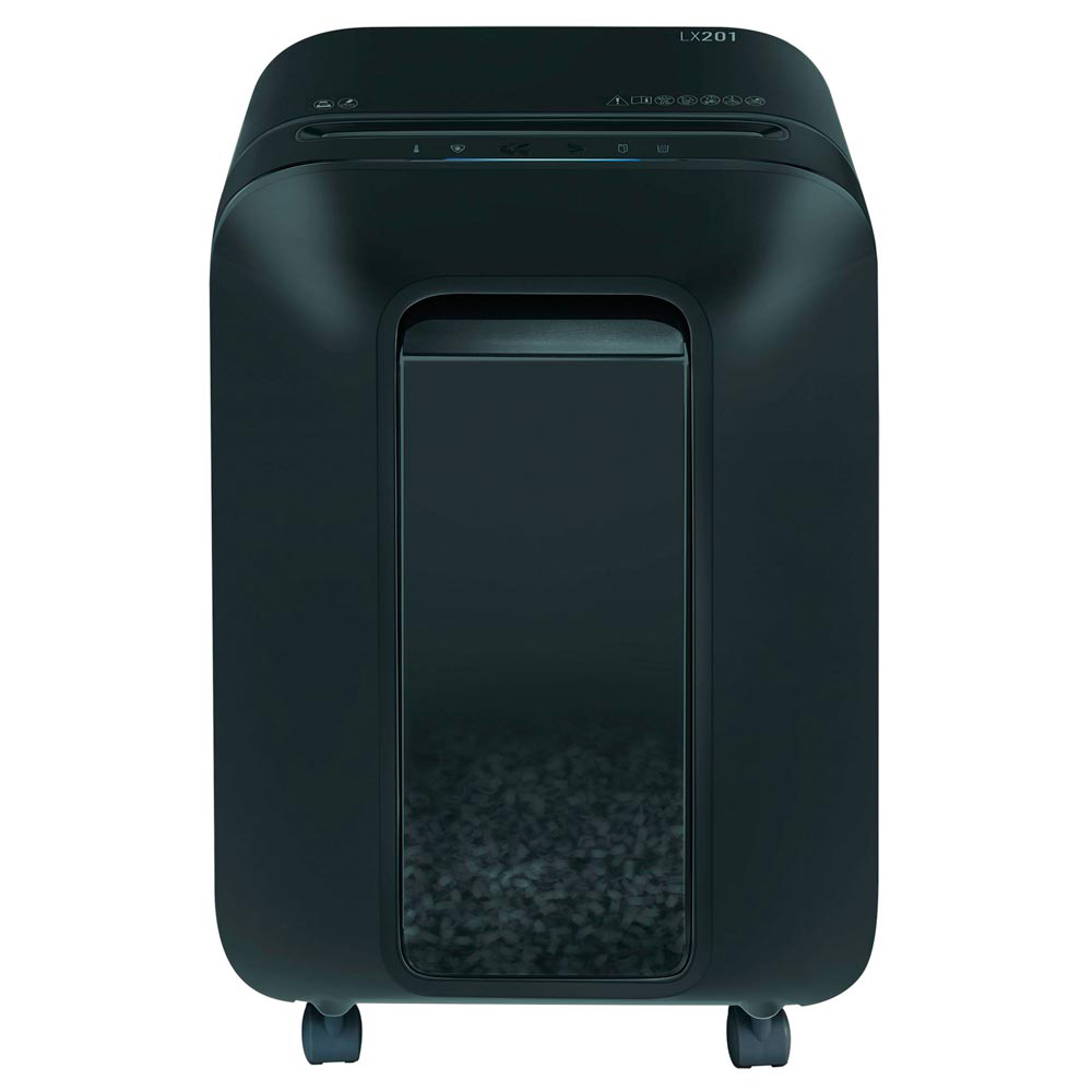 Aktenvernichter, S.-Stufe P5, Schnittgr. 2x12 mm, Schneidl.12 Bl., 22 l  Vol,