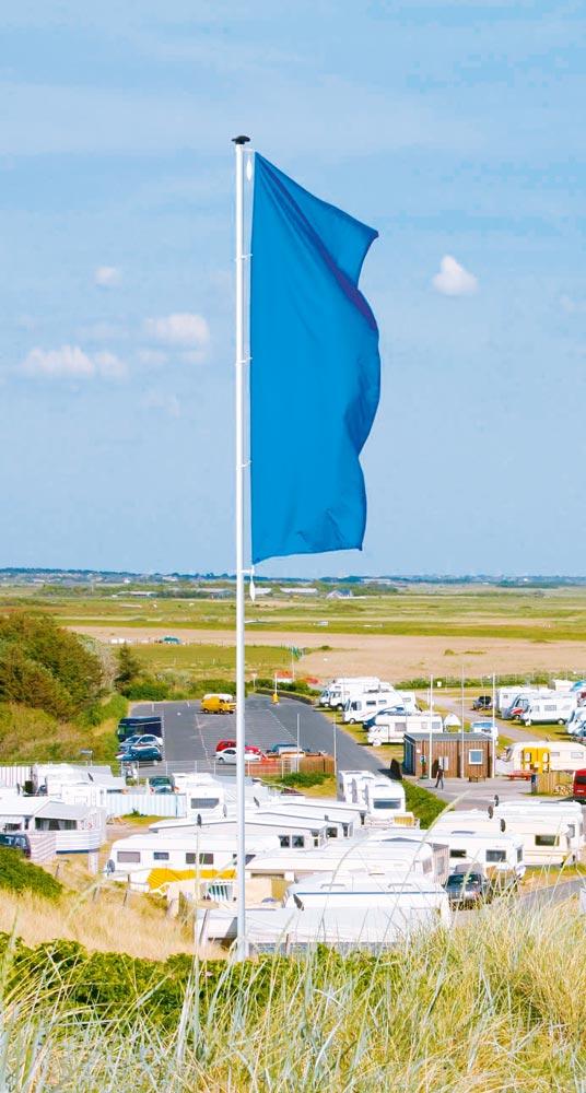 Alu-Fahnenmast 2-teilig