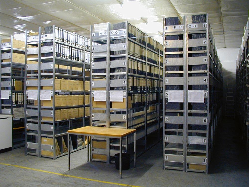 Lagerregal, Steckregal, Anbaufeld, verzinkt, 5 Fachböden, ohne Anschlagleiste, Fachlast 85 kg, BxTxH 750x300x1800 mm