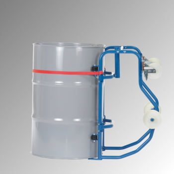 Fetra - Fasskipper für 200 l Fässer - Tragkraft 250 kg - fahrbar - Hebelstange