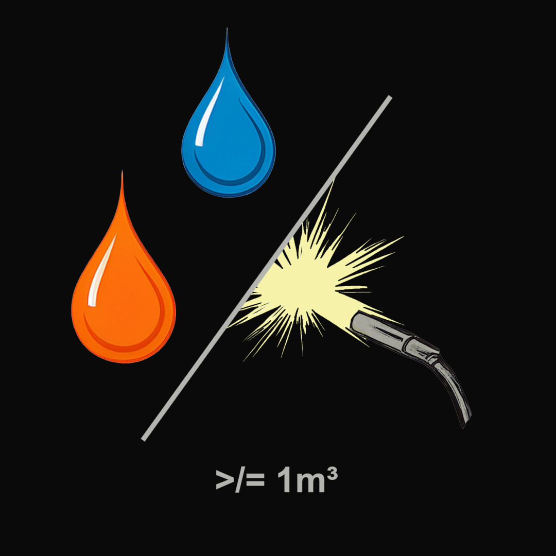 Aufpreis für öl- und wasserdicht verschweißte Ausführung