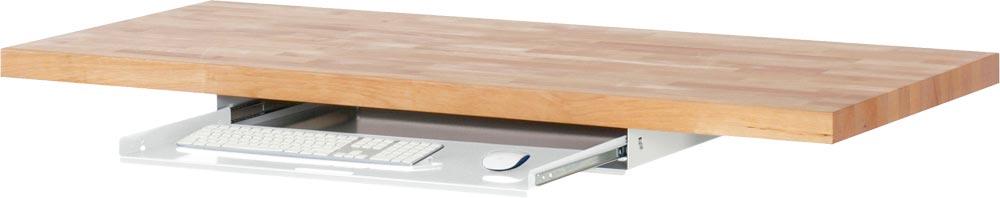 Tastaturauszug - BxTxH 745x485x85 mm - RAL 7035