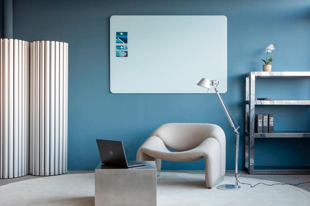 Glasboard, BxH 1500x1000 mm, chilly lake