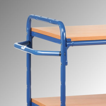 Fetra - Etagenwagen - Tragkraft 600 kg - 1.152 x 809 x 1.369 mm (HxBxT) - 3 Böden - offen