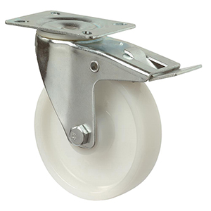 Transportgeräte-Lenkrolle m. Festst.