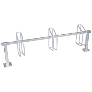 Fahrradständer - für 3 Fahrräder - Breite: 150 cm - verzinkt