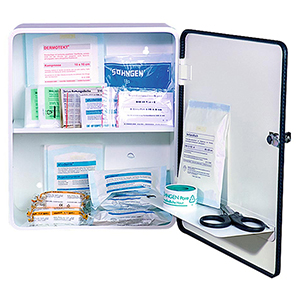 Verbandschrank nach DIN 13157, BxTxH 302x140x362 mm