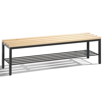 C+P Garderobenbank, Sitzbank für Umkleide in Verein oder Schule, Breite 150 cm, Höhe 42 cm, Tiefe 35,3 cm