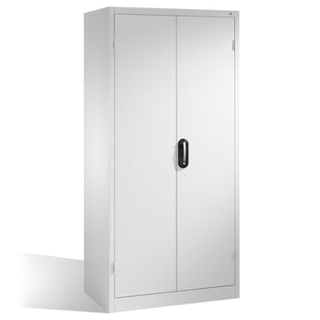 C+P Großraum Werkzeugschrank, Maschinenschrank, 4 Fachböden, 3 Schubladen unten, Farbe lichtgrau, 1.950 x 1.200 x 600 (HxBxT)