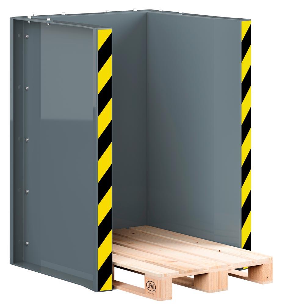 Paletten-Stapel-Station für 10x Europaletten