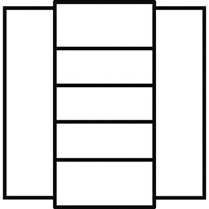 Flügeltürenschrank, BxTxH 950x420x1950 mm, RAL 6011 resedagrün, Fachlast 80 kg