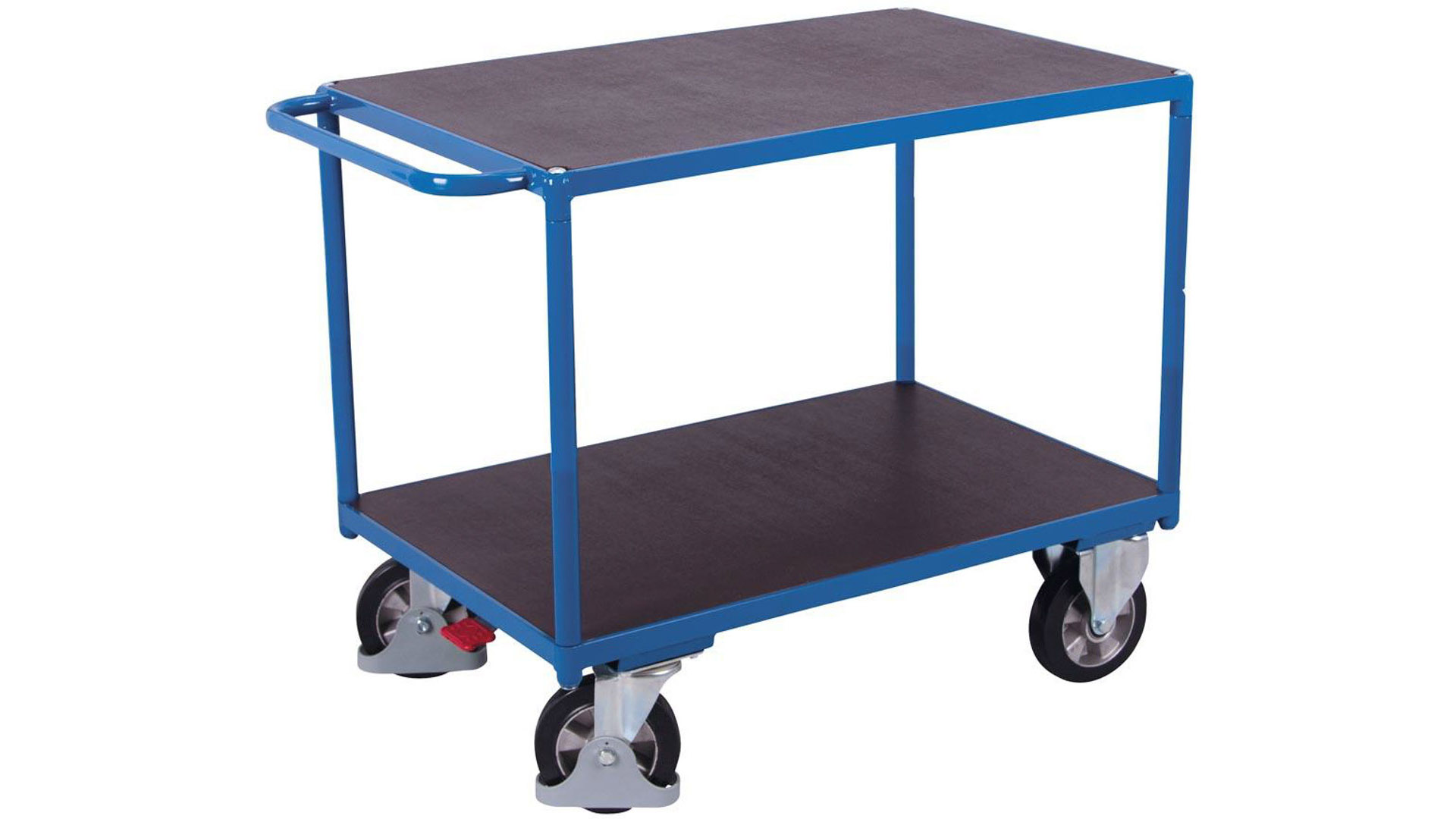 Schwerlast Tischwagen 2 Etagen - Traglast 1.000 kg - Ladefläche 800 x 1.195 mm (BxT)