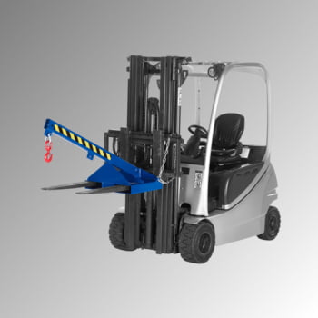 Lastarm - starr, Neigung 25 Grad - Traglast 350 - 1.000 kg - enzianblau