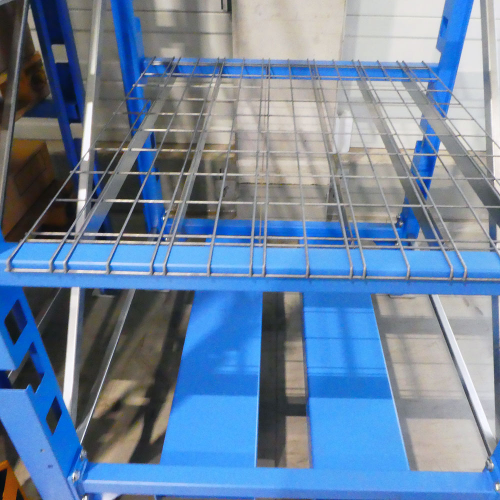 Gitterboden für Palettenregale und Kragarmregale, verzinkt