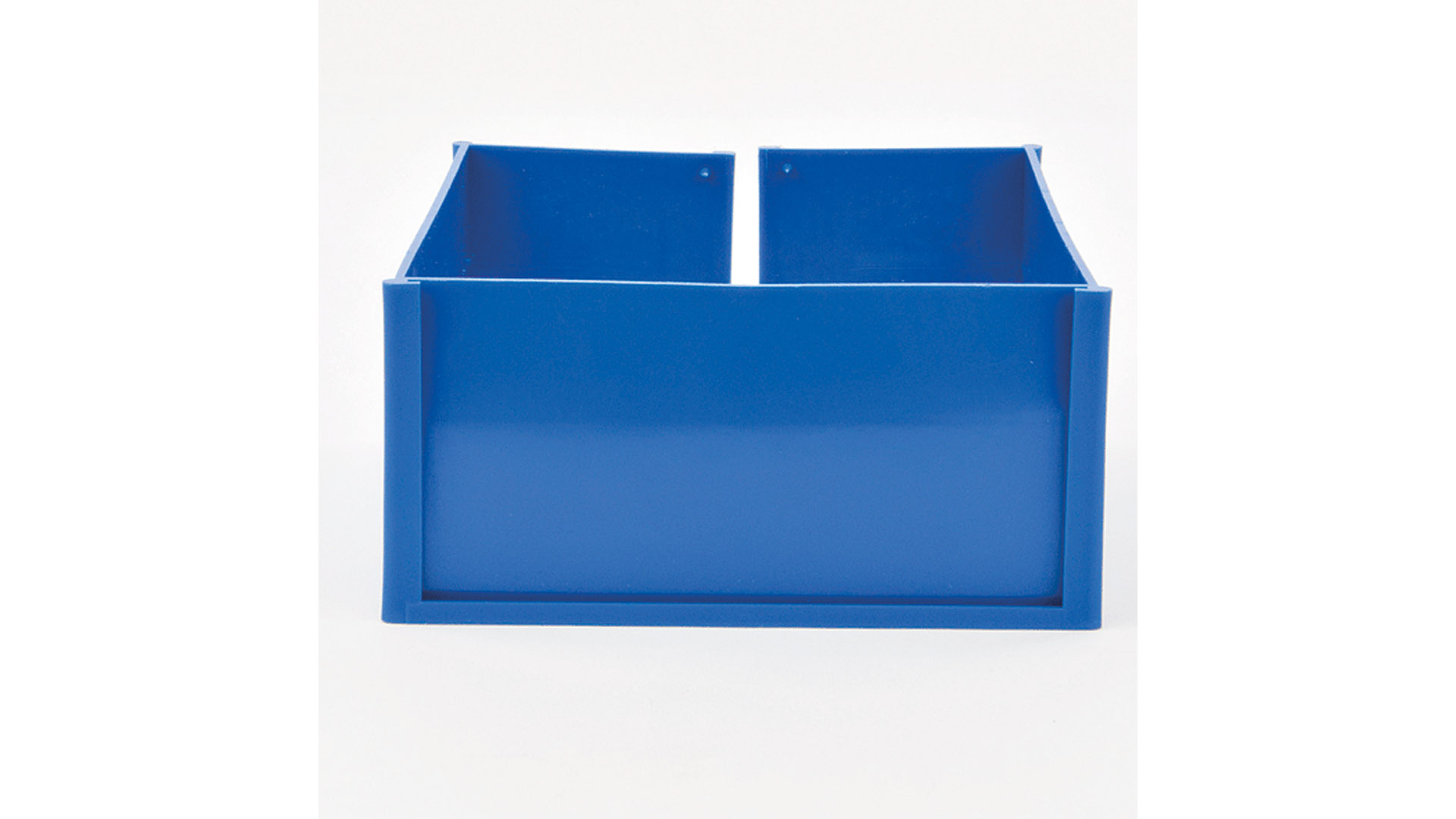 Paletten-ID-Spange, blau, für den Eckfuß der Palettenschmalseite, BxTxH 113x156x73 mm, VE 25 Stück