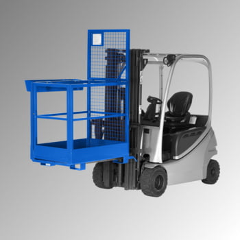 Arbeitsbühne - Traglast 300 kg - 1.910 x 800 x 1.200 mm - enzianblau