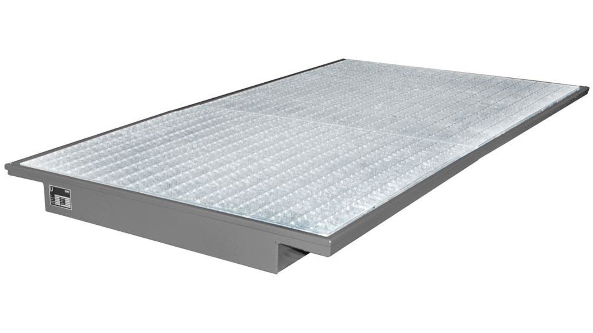 Regalwanne m. Gitterrost