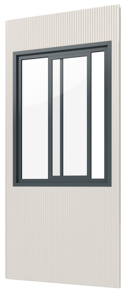 Mehrzweckraum für den Innenbereich, in Stapelbox aus Holz, 10 Elemente, ohne Boden, BxTxH 35902440x2600 mm