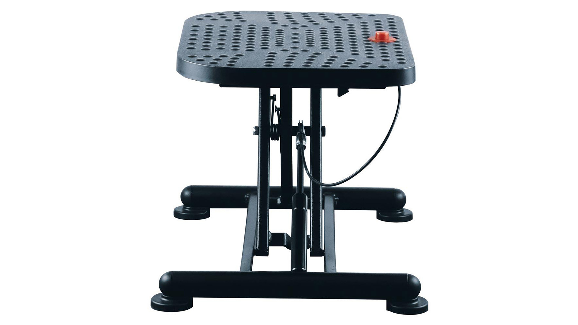 Fußstütze, höhenverstellbar,Trittfläche BxT 420x320mm , Gestell BxT 500x360 mm, Neigung 0-30, schwarz