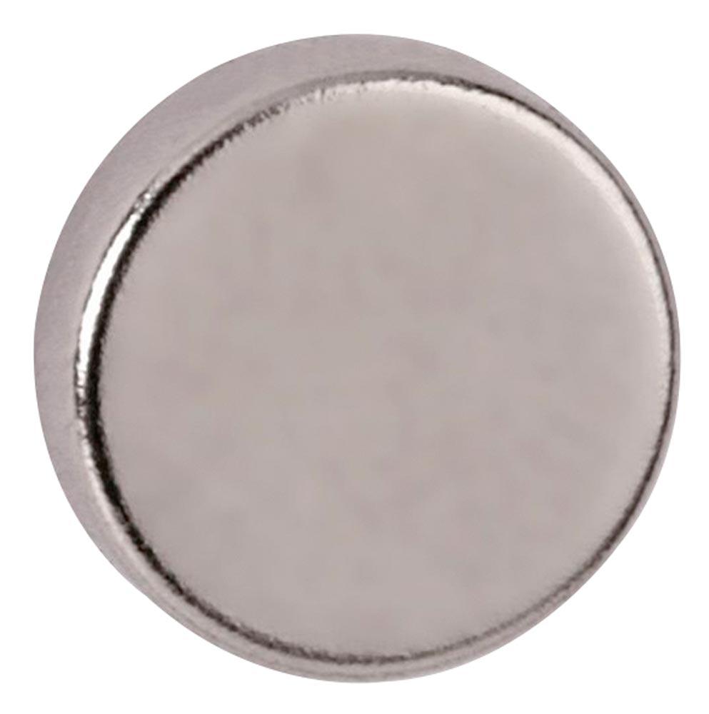 Chrom-Magnete, Größe 25 mm, Haftkraft 13 kg, silber gebürstet