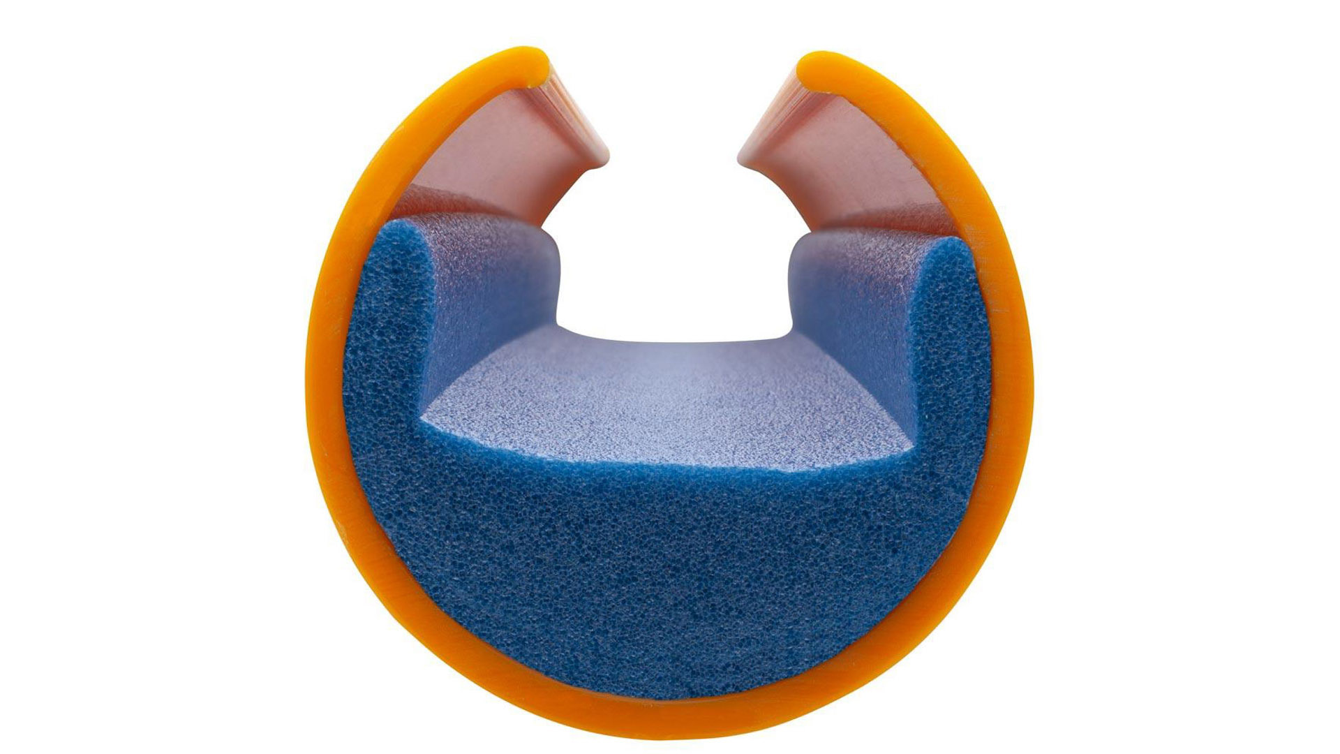 Regal-Anfahrschutz, Größe S, für Regalständerbreite 70-87 mm