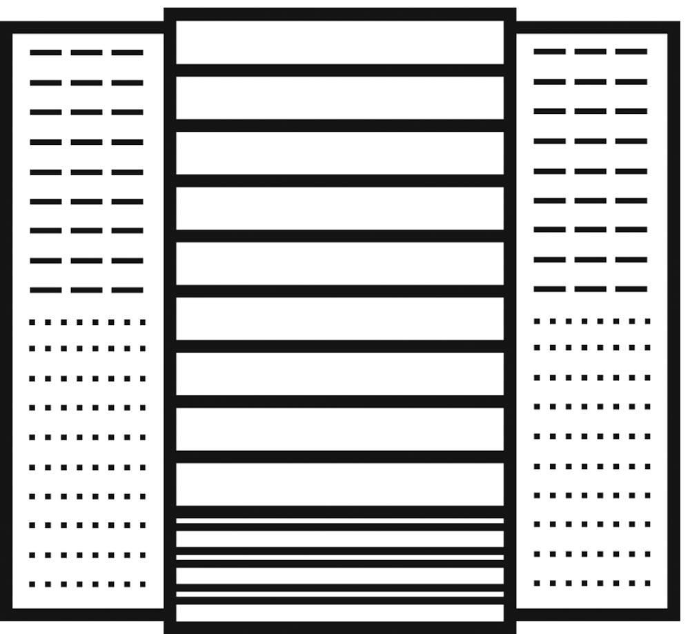Materialschrank, Großraumschrank, BxTxH 1100x530x1950 mm, 9 Böden, RAL 7035 lichtgrau, 3 Schubladen