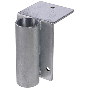 Montagehülse mit einer Aufnahme, Anfang- oder Endteil, verzinkt