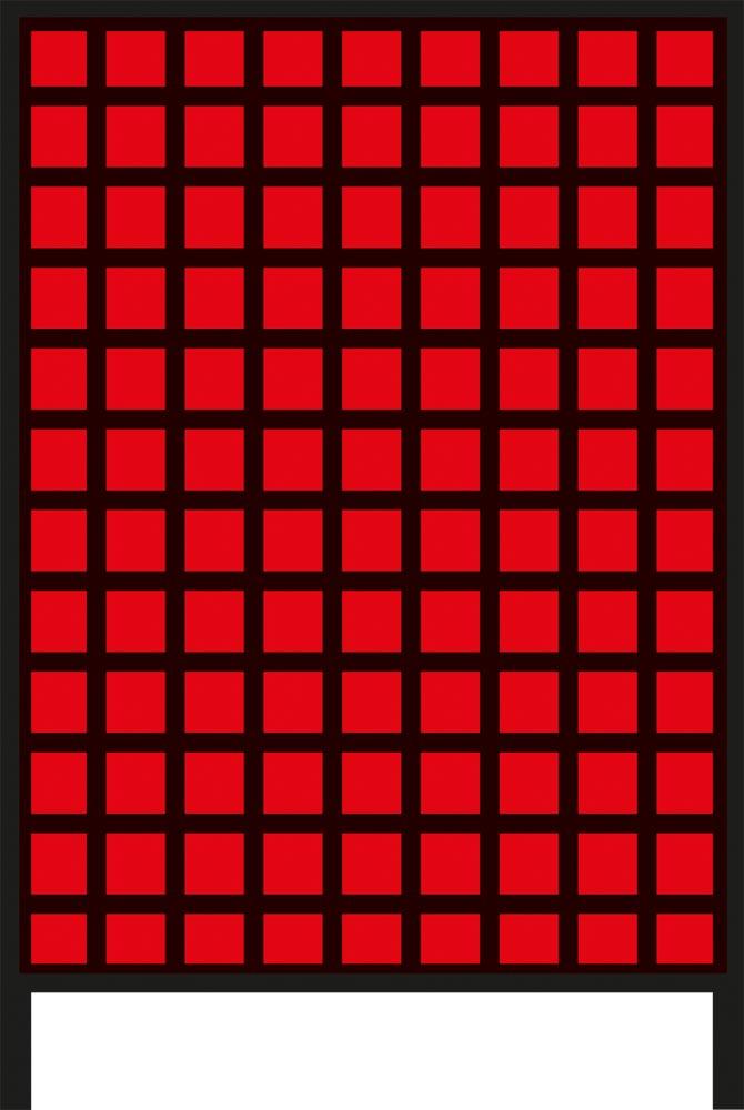 Kleinteileregal, Magazinregal für Sichtlagerkästen, einseitig