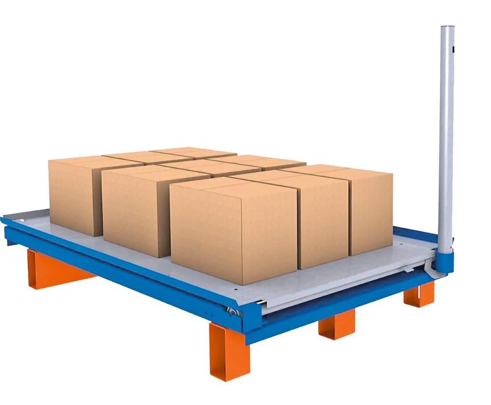 Teleskopauszug für Bodenebene