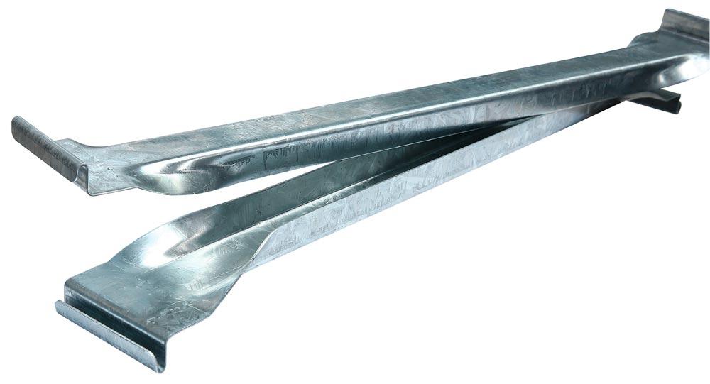 Zusatzebene für Weitspannregal, bestehend aus Auflageträger-Paar und Spannplatte, BxT 1500x1000 mm, Fachlast 650 kg