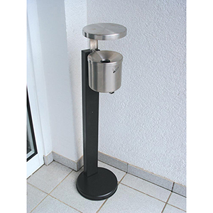 Wandascher am Ständer