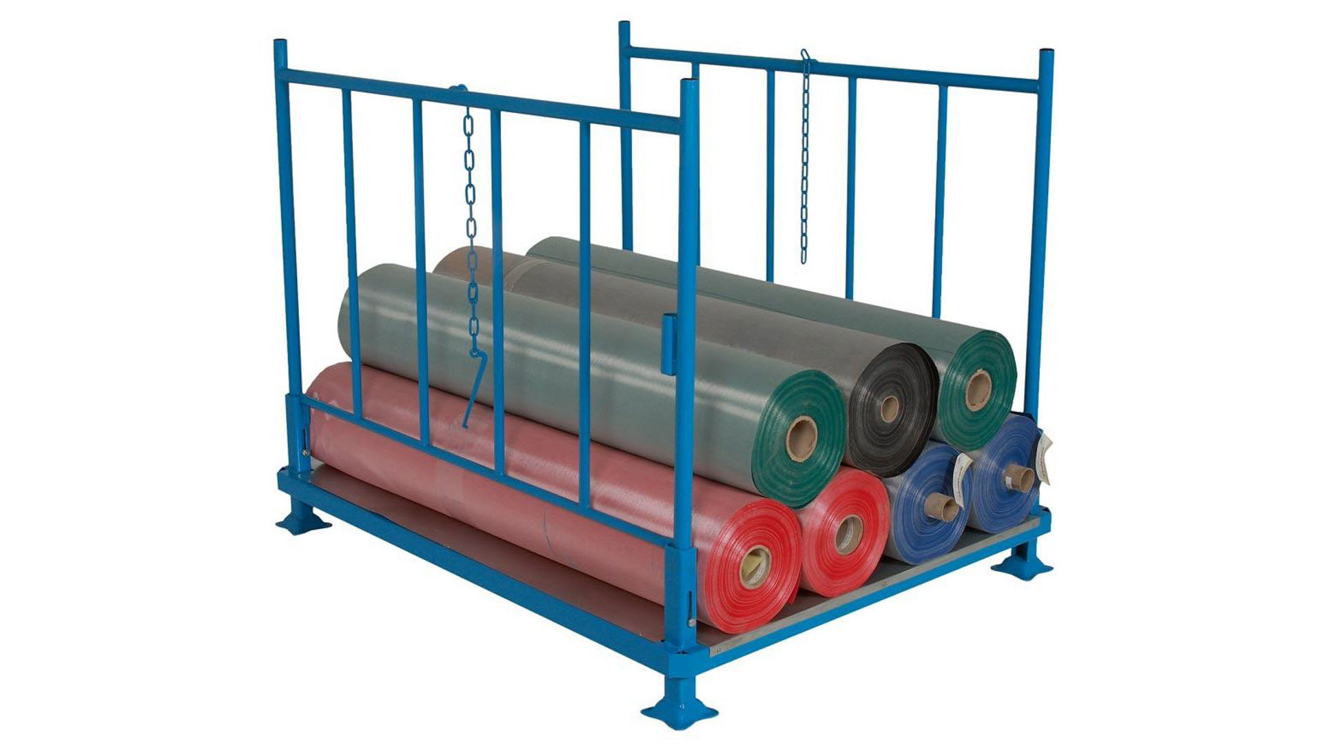 Stapelgestell - Seiten klappbar - Traglast 1.200 kg - 1.200 x 1.200 x 1.500 mm (HxBxT)