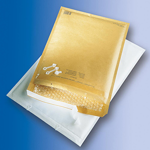 Versandtasche mit Luftpolster, Innen-BxT 265x180 mm, Farbe braun, VE 100 Stück