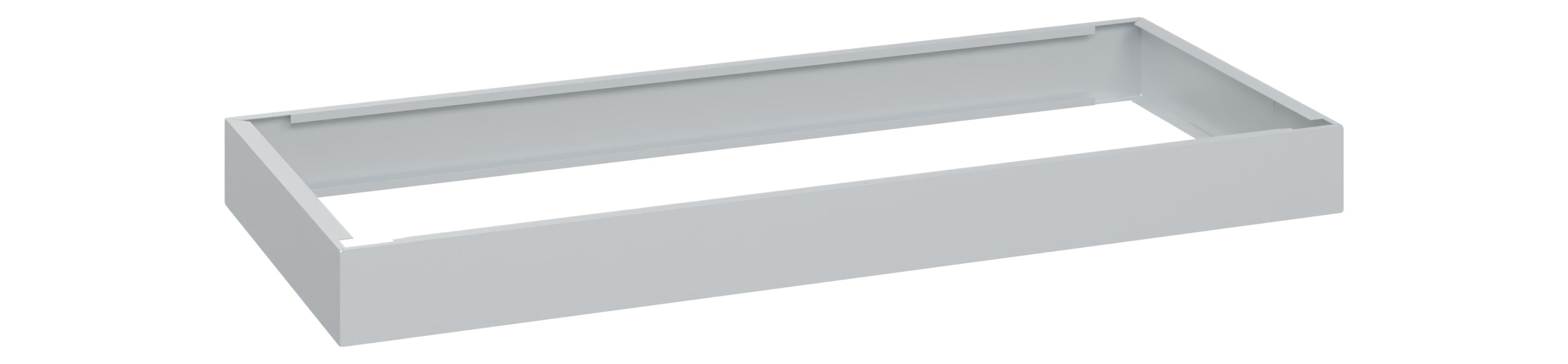 Kunststoff-Sockel, Höhe 10 cm, Breite 120 cm, Tiefe 50 cm