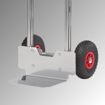 Fetra - Sackkarre, Alukarre - 200 kg - Schaufel 320 x 250 mm (BxT) Luftbereifung