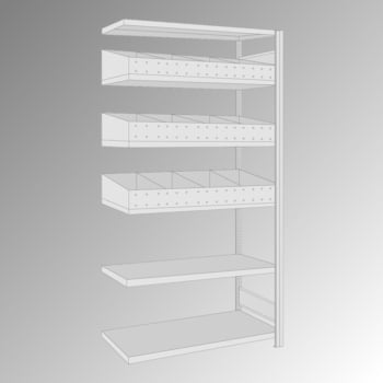 Ladenregal, Verkaufsregal, Fachbodenregal