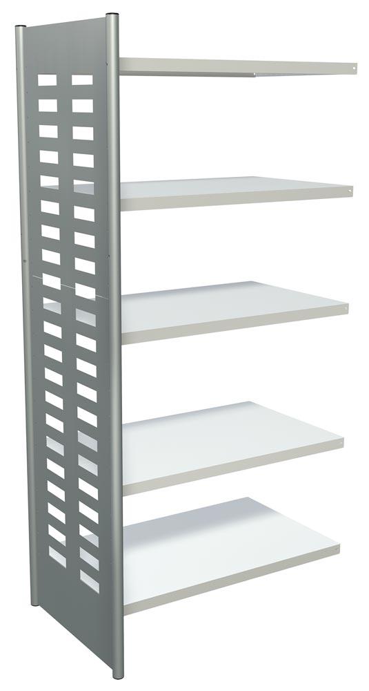 Büroregal, BxTxH 1000x600x2200 mm