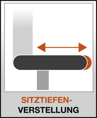 Bürodrehstuhl, Synchron-Mechanik, Lordosenstütze, Polyamid-Fußkreuz, Sitzh. 440-560 mm, Sitzt. 450-550 mm, Sitzb. 490, schwarz