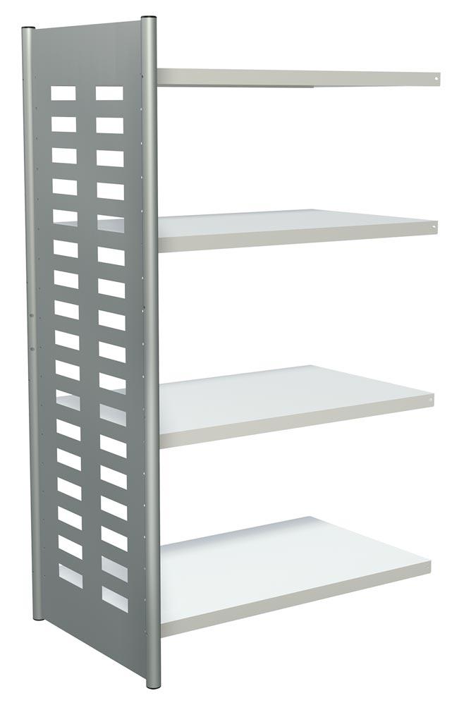 Büroregal, BxTxH 1000x600x1800 mm