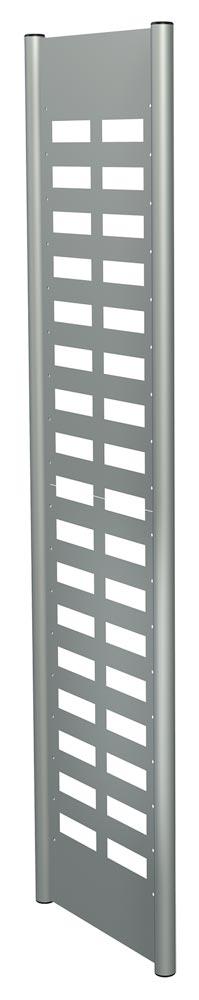 Abschlussrahmen für Büroregal, TxH 400x1800 mm