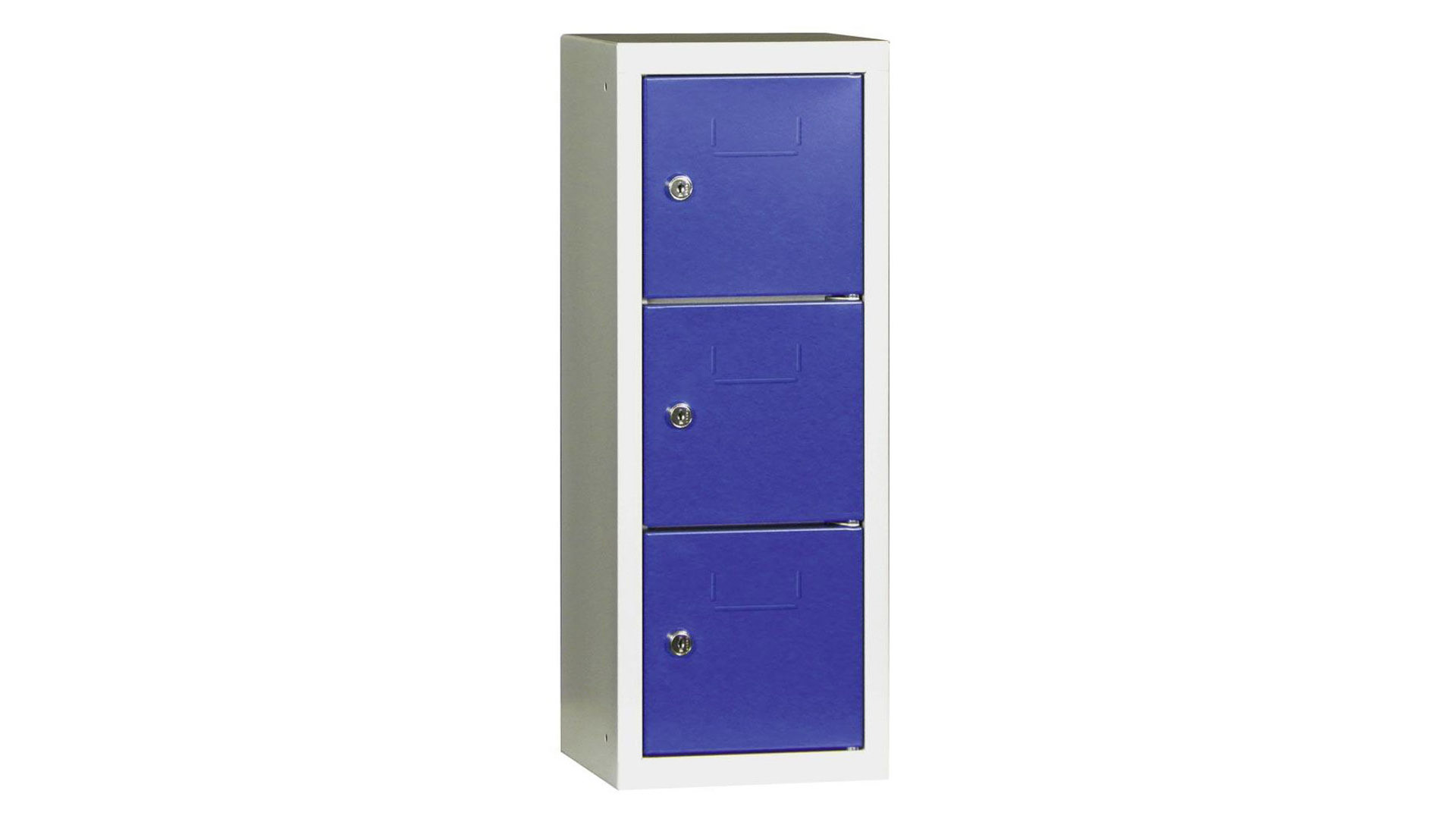 Schließfachschrank, Breite 22,5 cm, Höhe 59,8 cm, Tiefe 20 cm, 3 Fächer